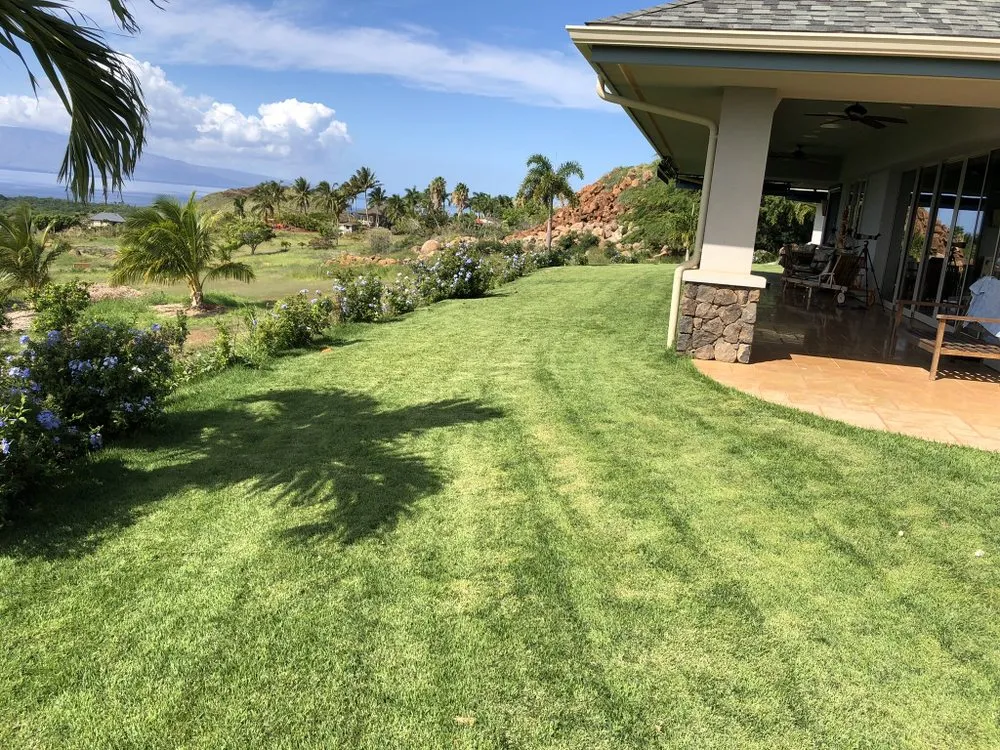 Expert yard cleanup service for residential properties in Haiku-Pauwela, HI by J& J Landscaping and Maintenance