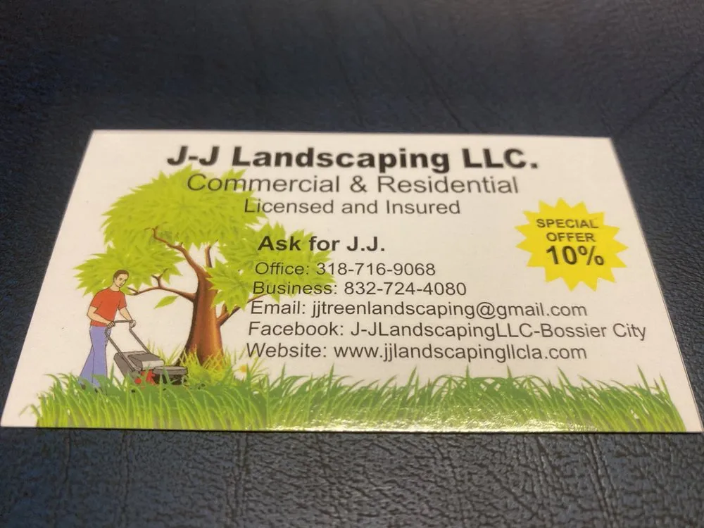 Professional lawn care service experts serving Bossier City, LA - J-J Landscaping
