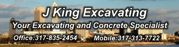 J King Excavating Logo