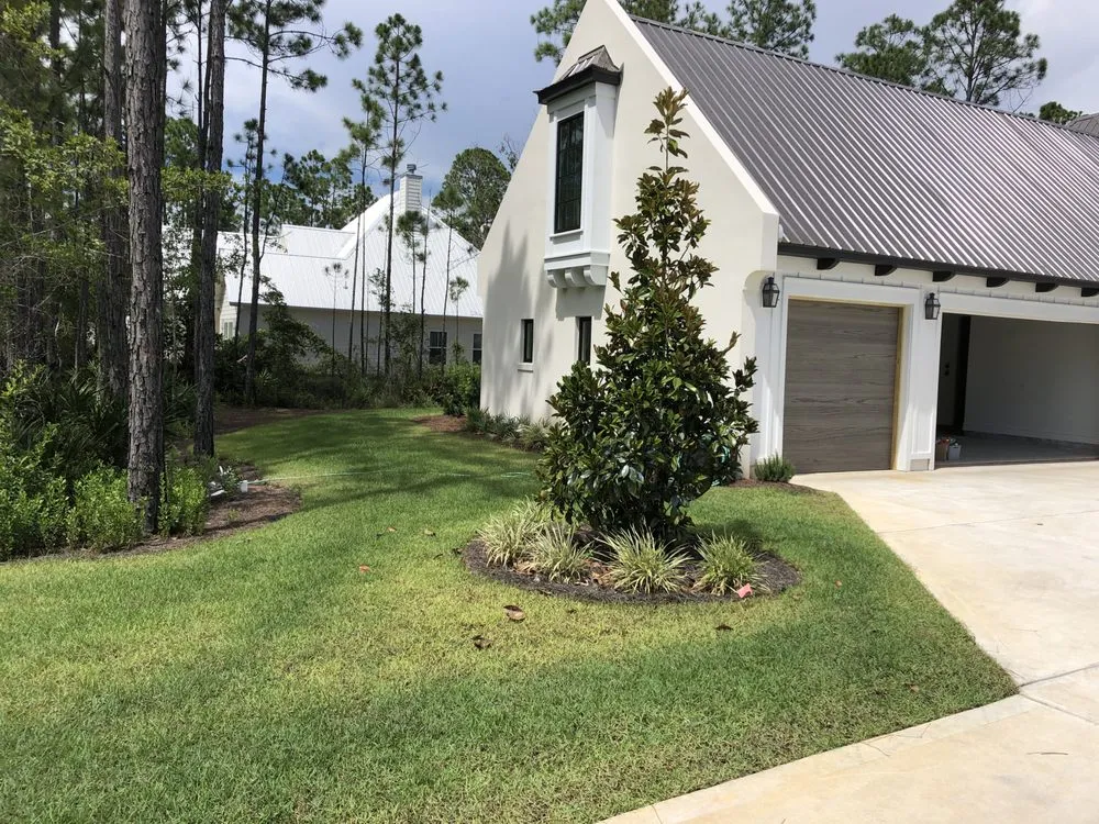 Top-rated lawn care service with custom design in Santa Rosa Beach, FL by J L M Landscapes Lawn Care