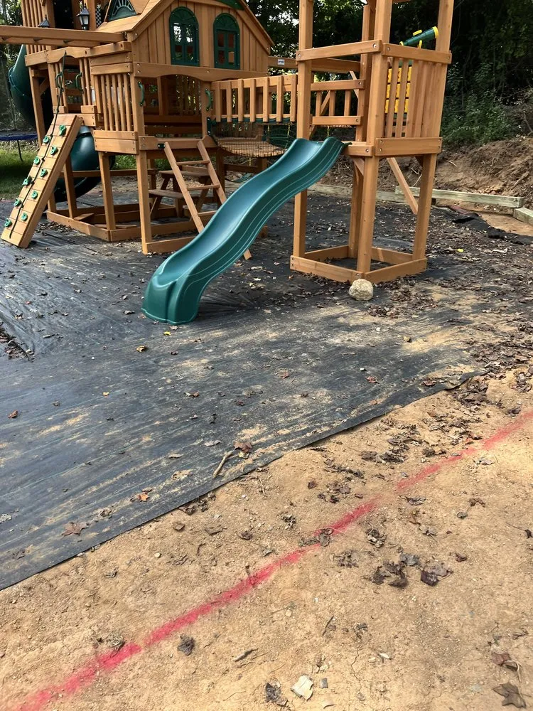 Custom outdoor landscaping in Somerset, VA by J Landscaping&Contractor