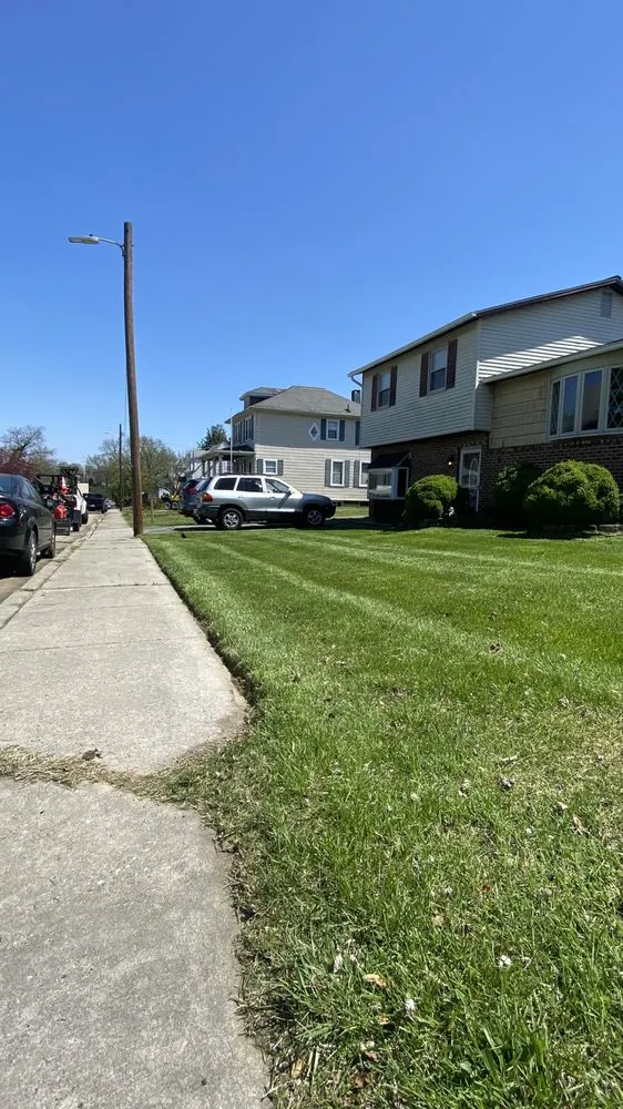 Local landscape installation with custom design in Baltimore, MD by J Lawn Care