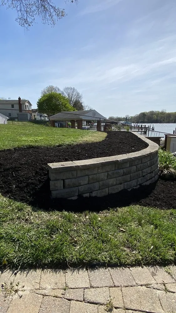 Custom garden landscaping in Baltimore, MD - J Lawn Care