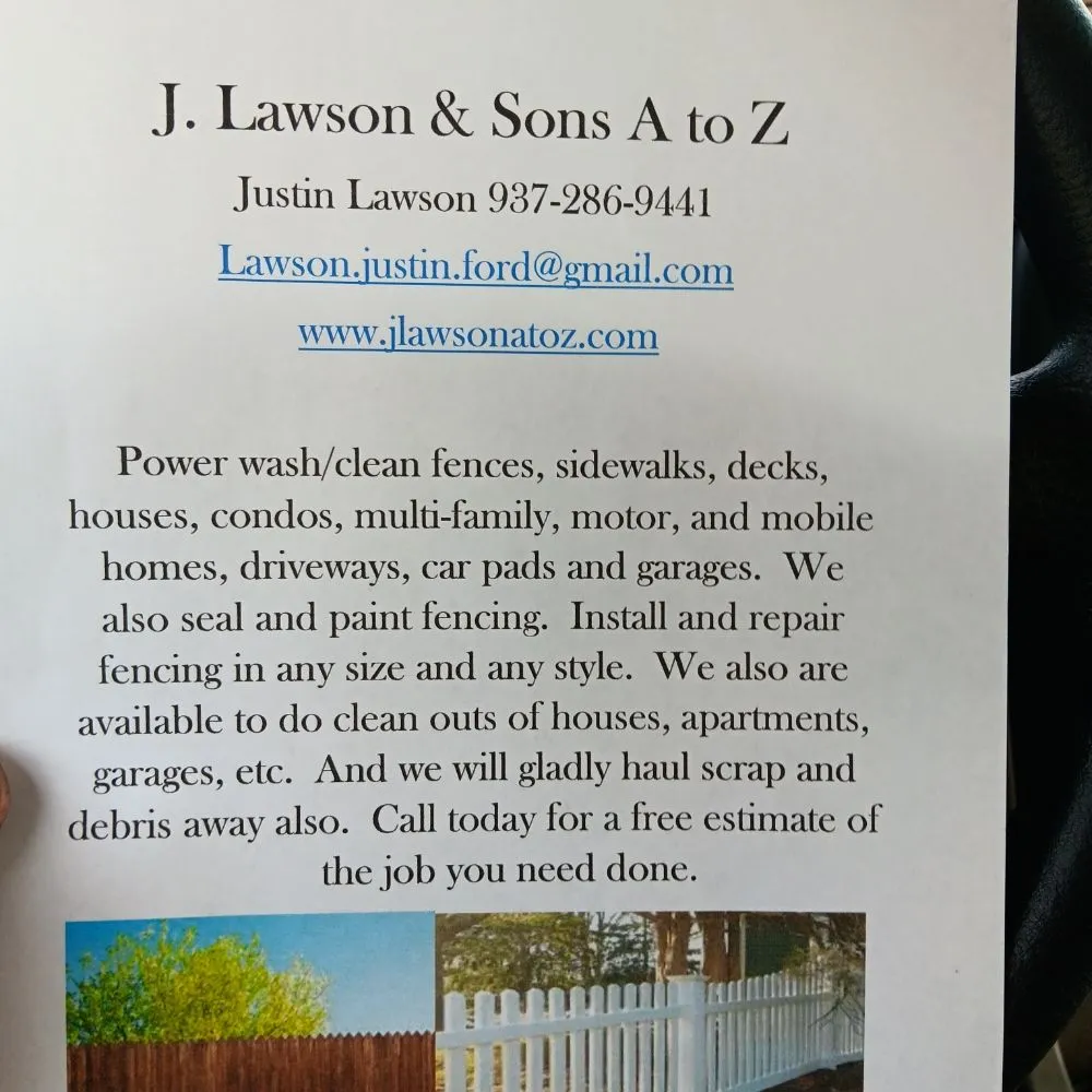 Professional outdoor landscaping with custom design in Dayton, OH by J Lawson and Son A to Z