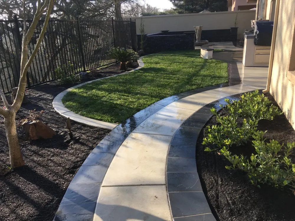 Top-rated lawn care service with custom design across Modesto, CA - J Lopez Landscape