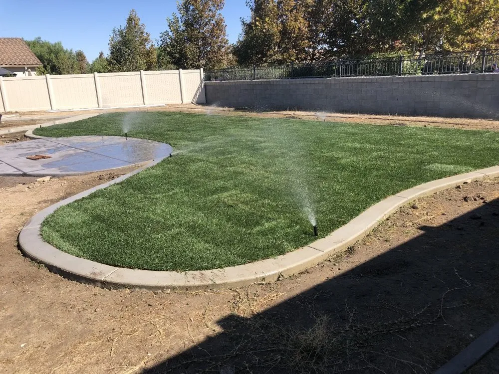 Professional landscape installation in Modesto, CA - J Lopez Landscape