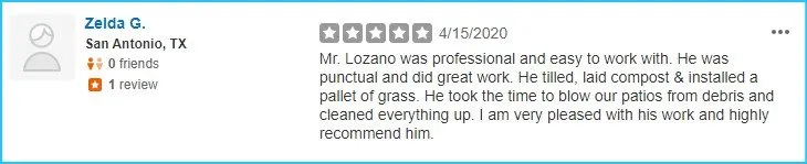 Professional landscape design for homes in San Antonio, TX by J Lozano Lawn Services