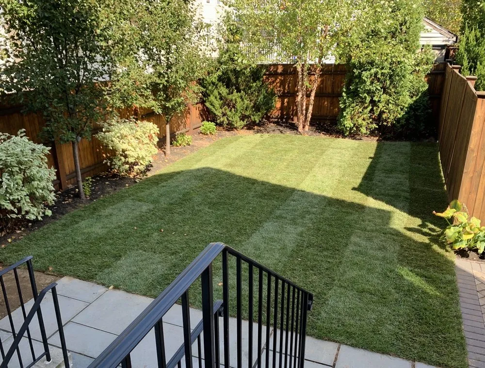 Affordable landscape installation with custom design in Waltham, MA by J Luna Landscaping Service