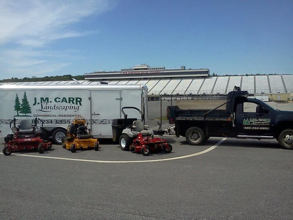 Professional landscape design in Loudon, NH by J M Carr Landscaping