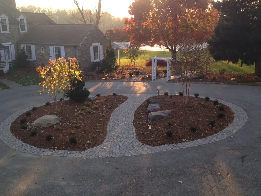 Expert landscape installation in Glen Rock, PA by J-Mar Landscaping
