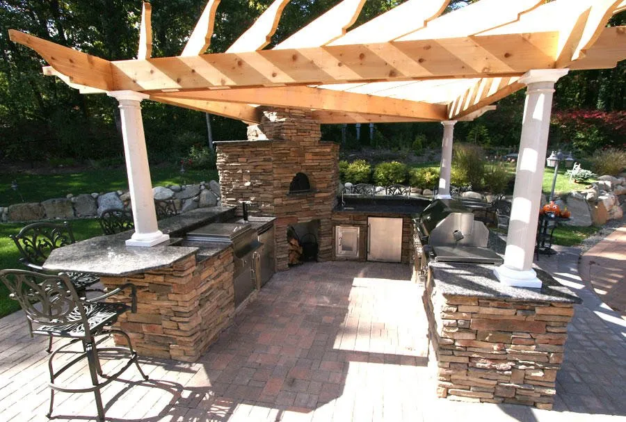 Local outdoor landscaping for outdoor upgrades in Newtown, PA by J. Marrazzo Landscaping