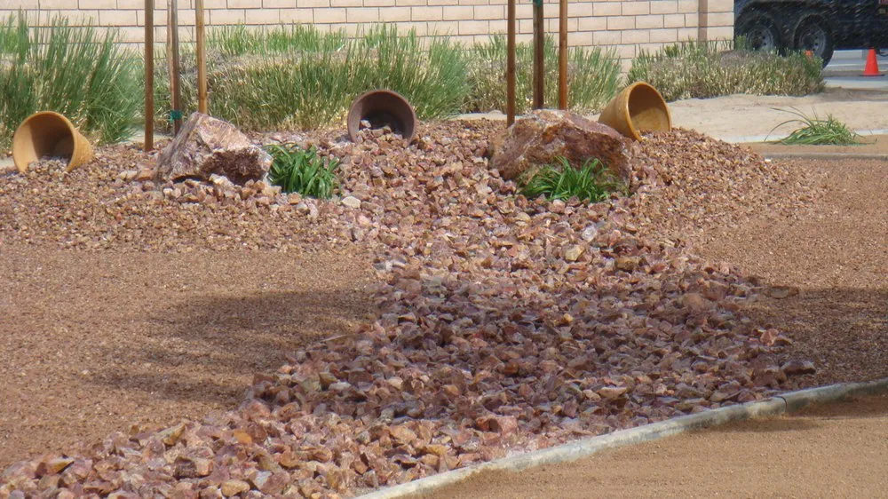 Custom garden landscaping in Oak Hills, CA - J Martinez Landscape Services