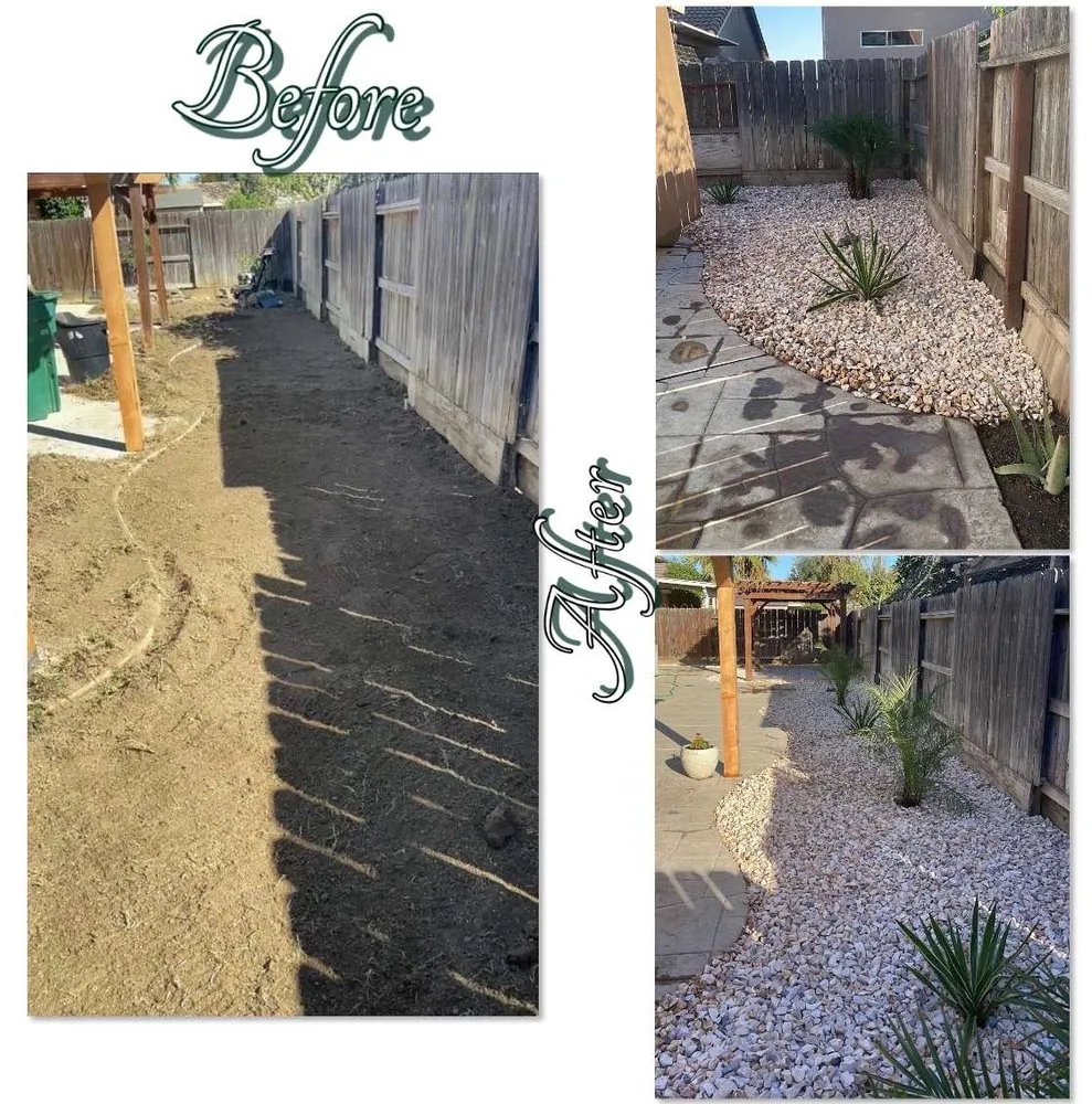 Professional garden landscaping for homes across Gustine, CA - J N Landscaping