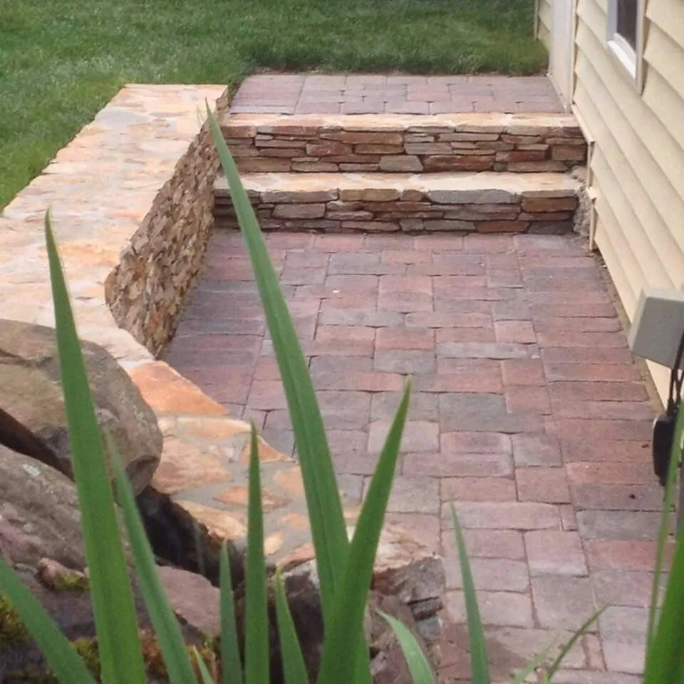 Affordable landscape design in Middletown, CT by J Pasieka Stonework