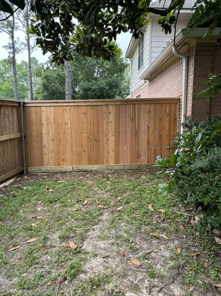 Custom landscape installation for residential properties across Willis, TX - J Peñaloza Construction