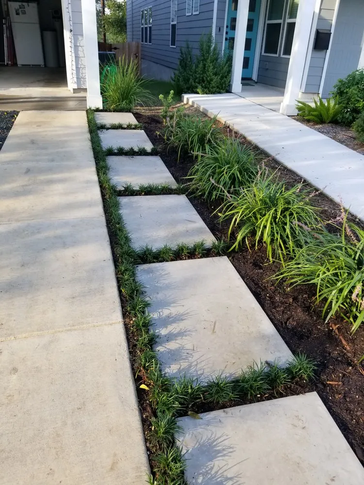 Professional outdoor landscaping in San Antonio, TX by J. Ponce and Son Landscaping