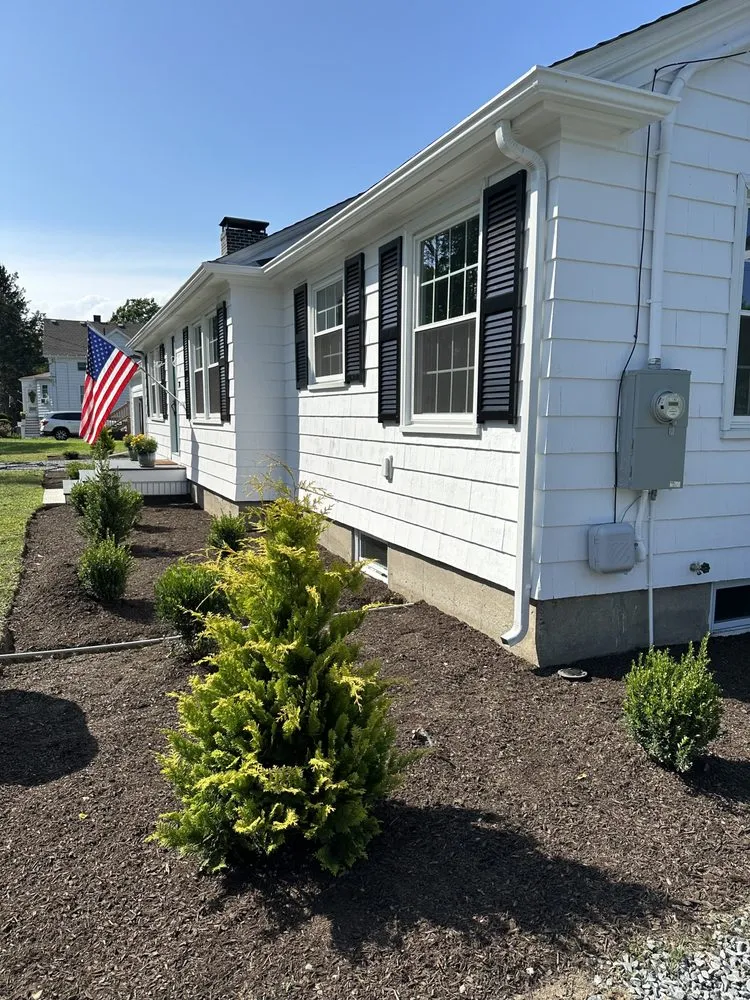 Professional outdoor landscaping in Barrington, RI by J Post Property Maintenance