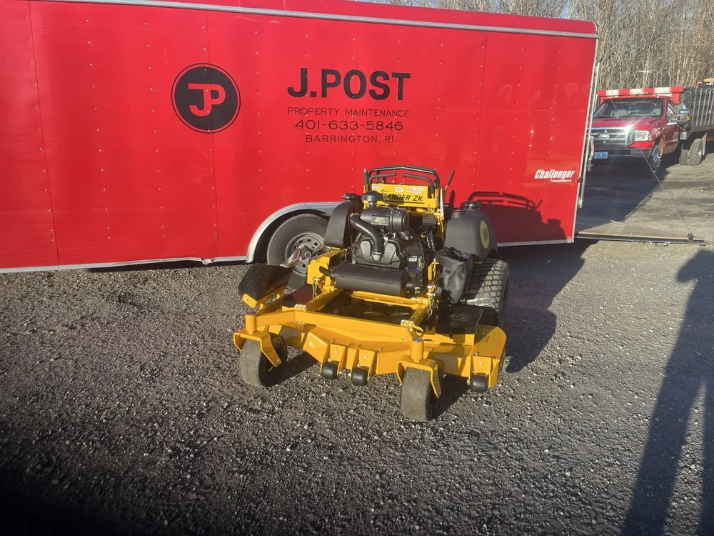 Custom landscape design in Barrington, RI - J Post Property Maintenance