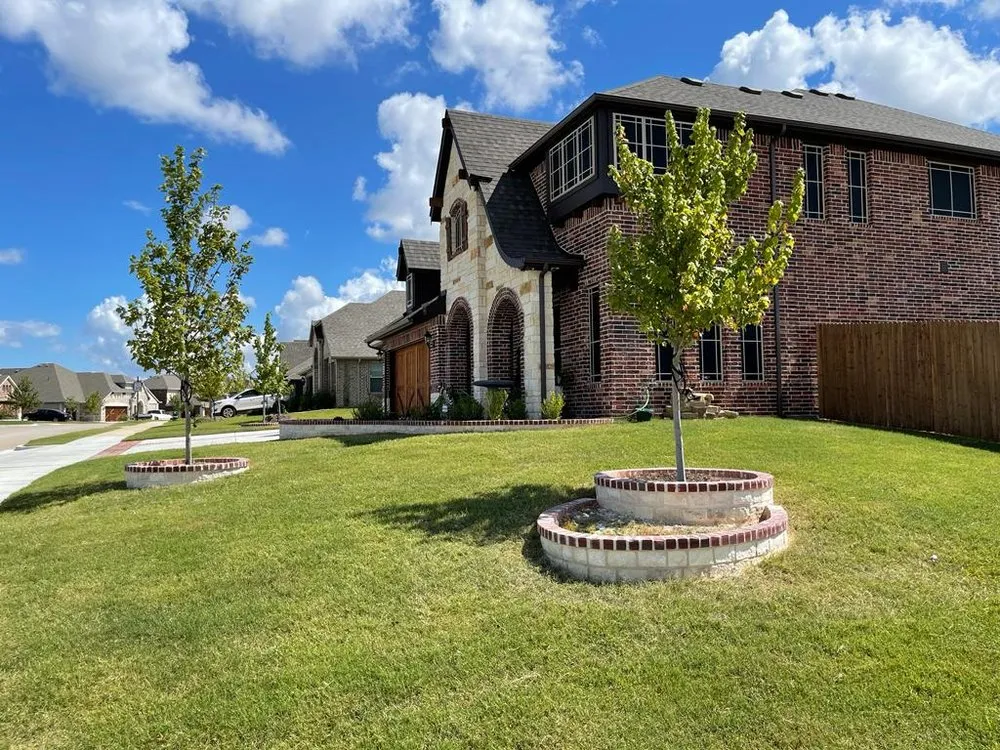 Expert landscaping services for homes in Red Oak, TX by J R Custom Construction