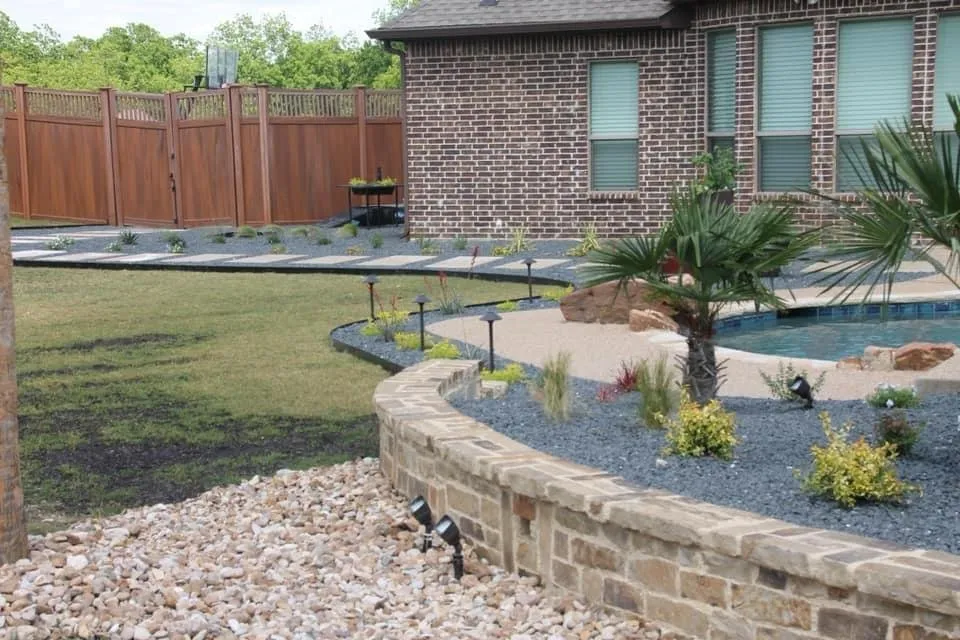 Affordable yard maintenance in Red Oak, TX by J R Custom Construction