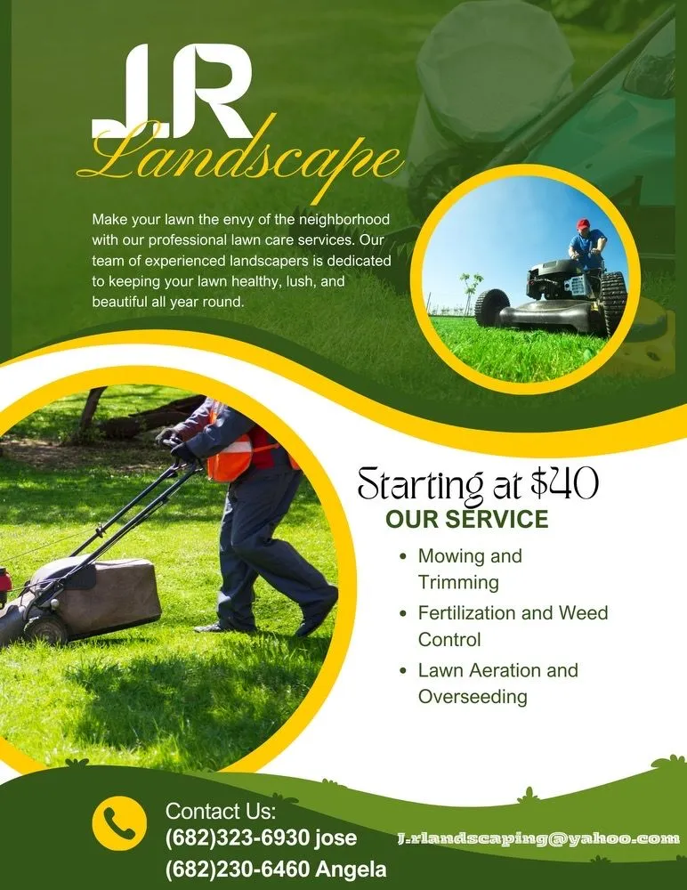 Custom landscape installation experts serving Grandview, TX - J R Landscaping