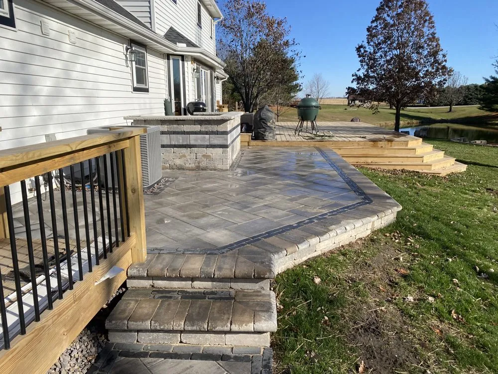 Expert yard cleanup service in Germantown Hills, IL by J Reeser Landscaping & Design