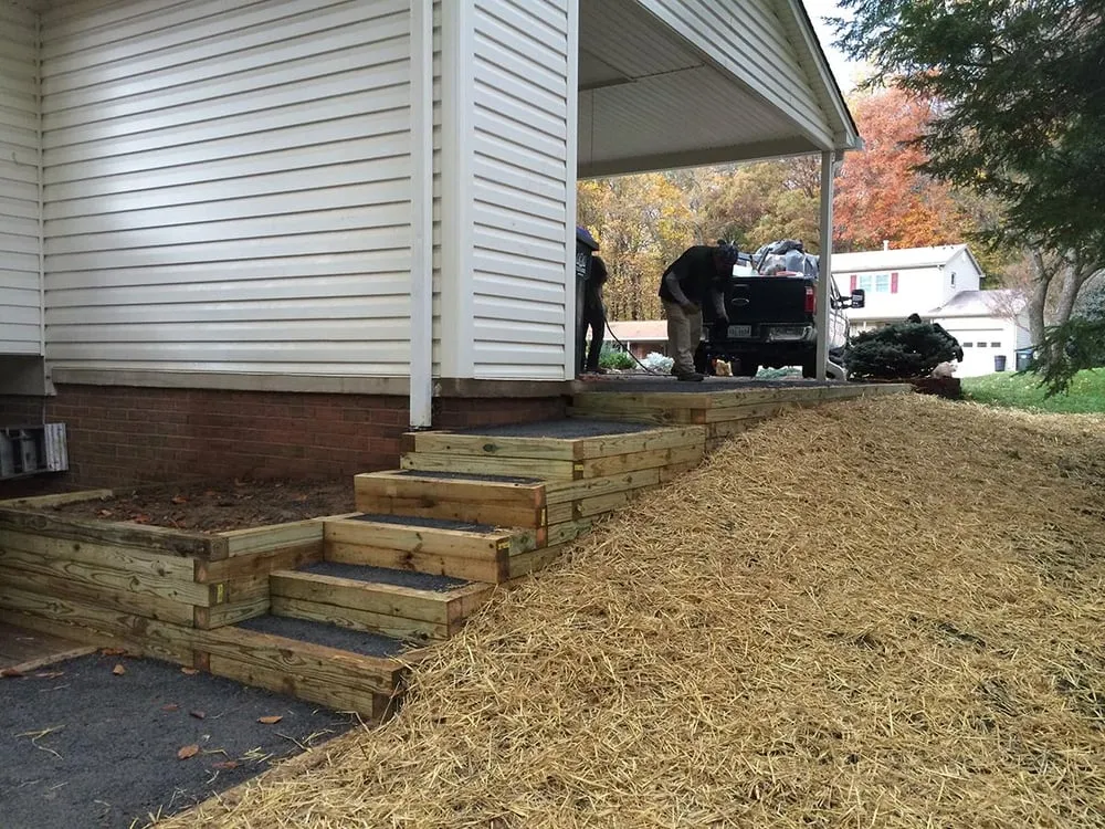 Top-rated landscape installation in Arlington, VA by J Reynolds Landscaping