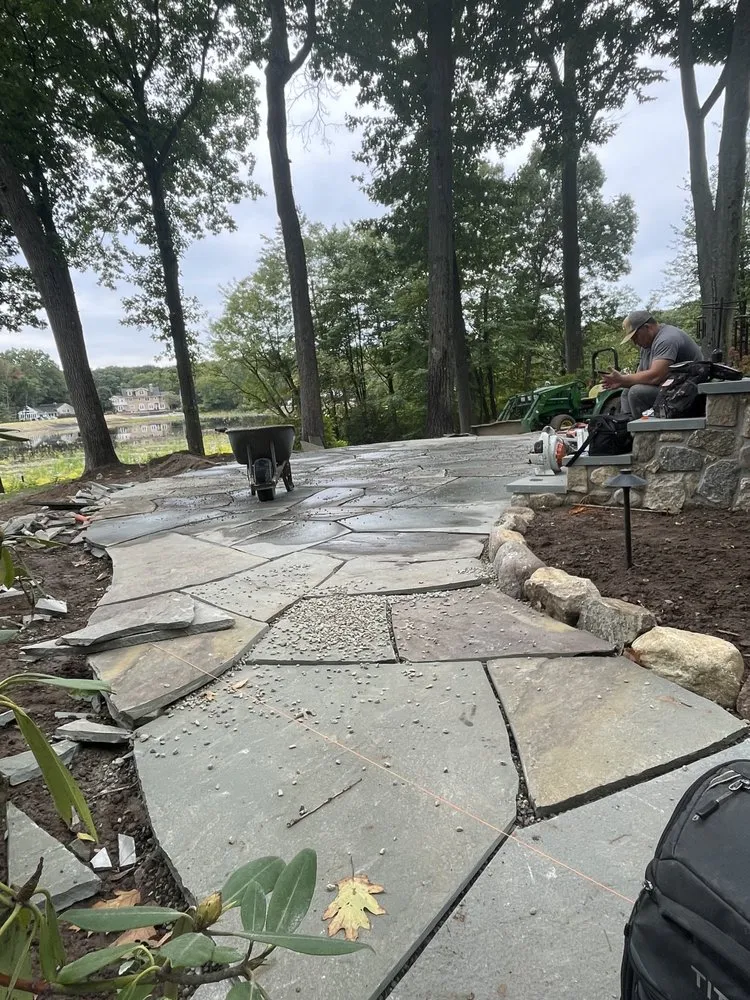 Affordable garden landscaping in Wharton, NJ - J Rockstone Landscape Contractor