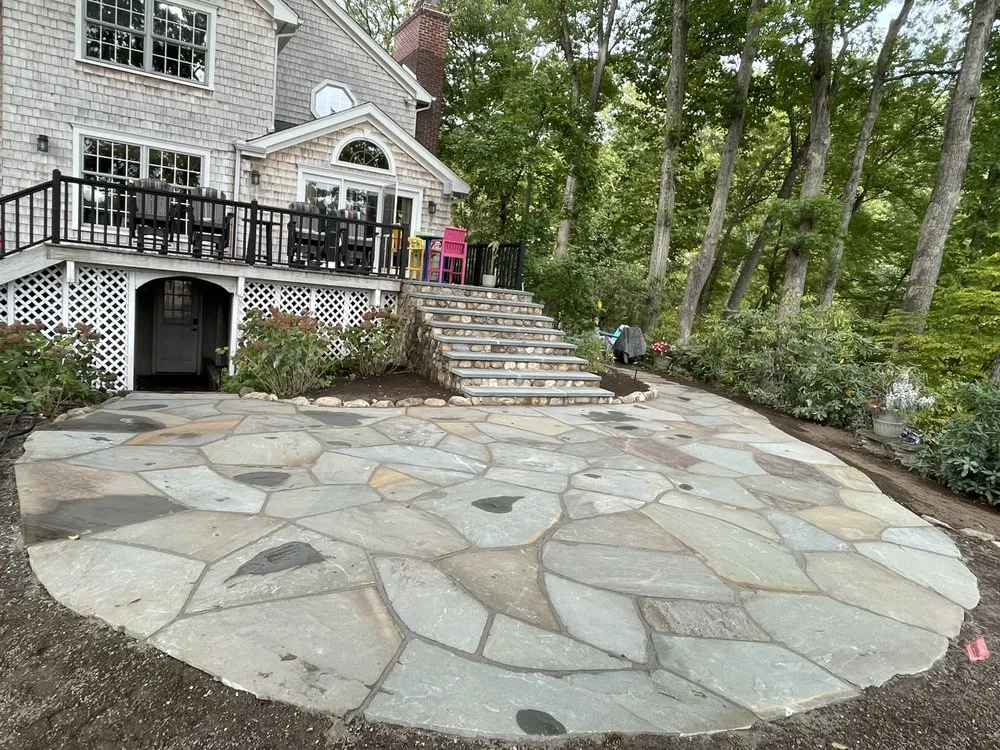 Professional landscape installation in Wharton, NJ - J Rockstone Landscape Contractor