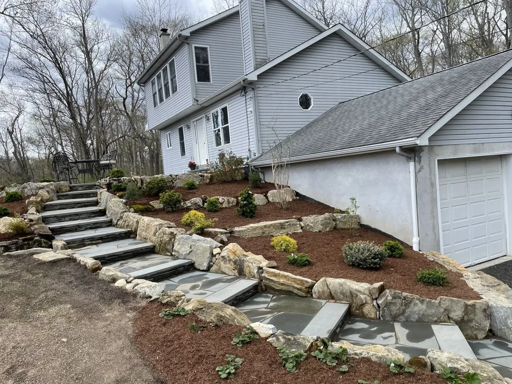 Expert landscape design in Wharton, NJ - J Rockstone Landscape Contractor