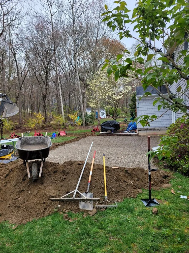 Expert yard cleanup service for residential properties in Bristol, RI by J S B Property Management and Lawn Care