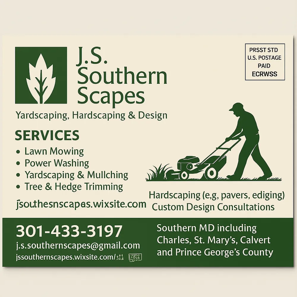 Professional yard maintenance for beautiful yards in Waldorf, MD by J S Southern Scapes