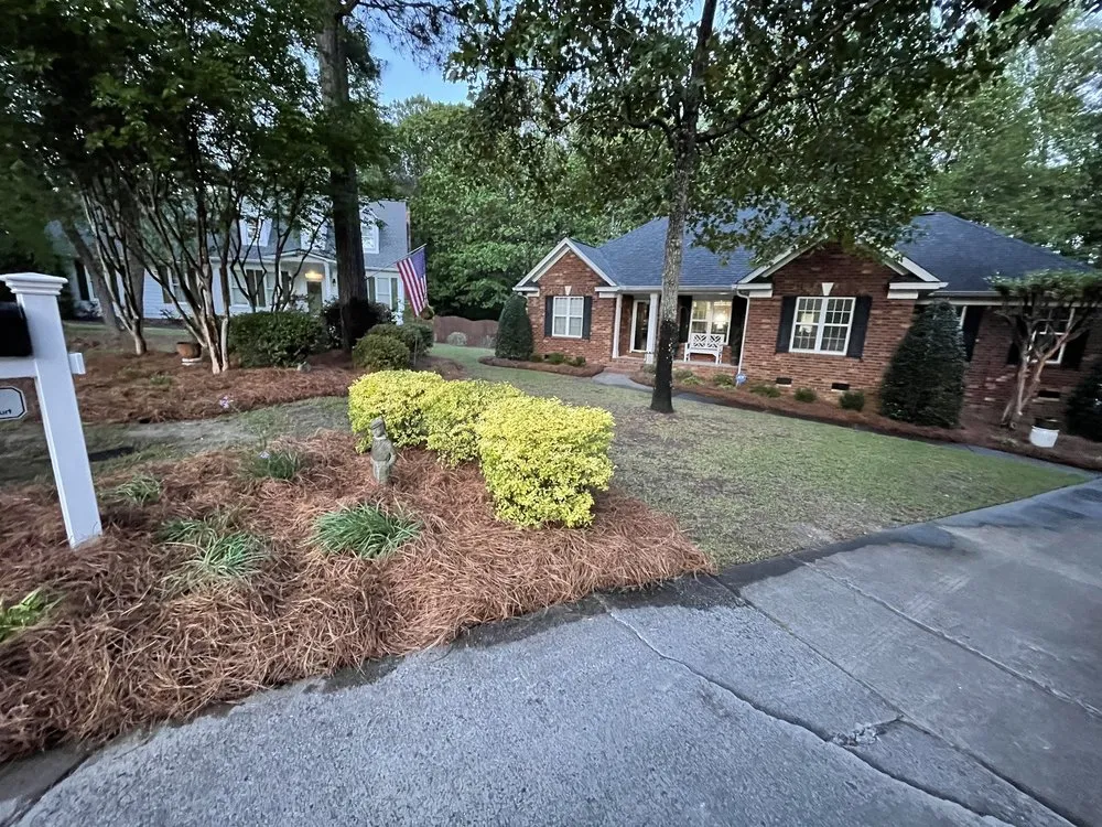 Professional lawn mowing service in Columbia, SC - J Smith Pine Needles and Landscaping