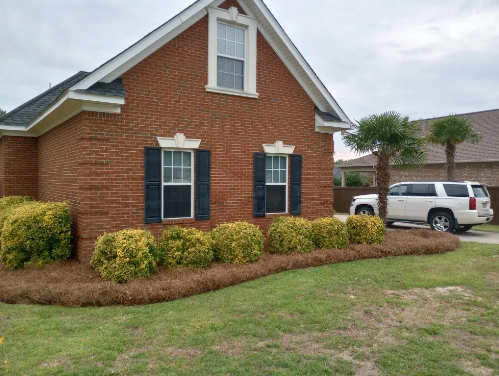 Local outdoor landscaping in Columbia, SC by J Smith Pine Needles and Landscaping