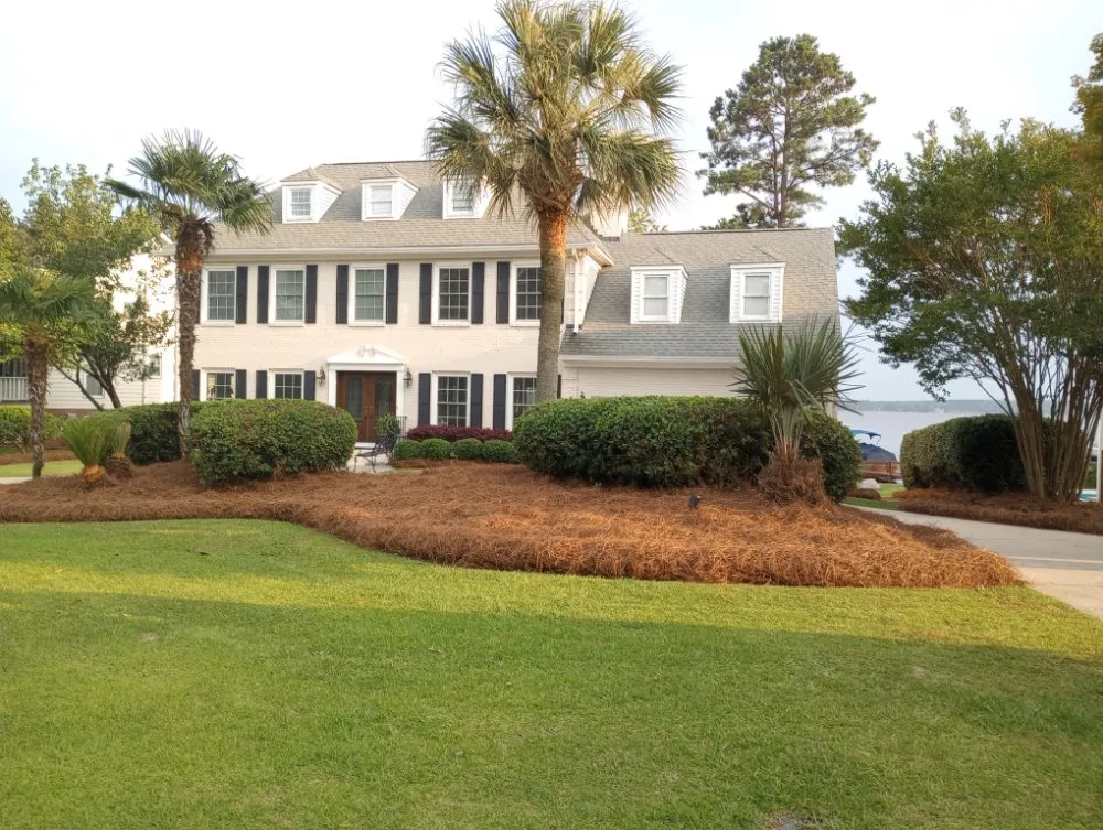 Custom lawn care service in Columbia, SC - J Smith Pine Needles and Landscaping