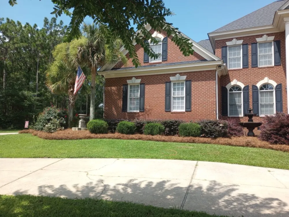 Top-rated lawn mowing service in Columbia, SC - J Smith Pine Needles and Landscaping