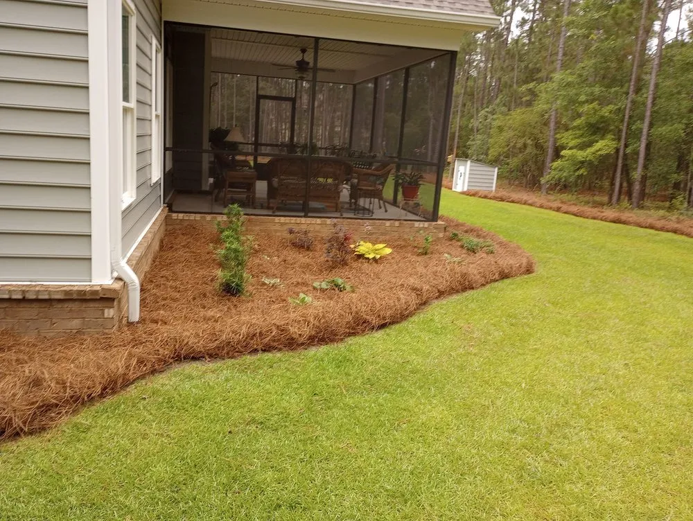 Top-rated residential landscaping for beautiful yards across Columbia, SC - J Smith Pine Needles and Landscaping