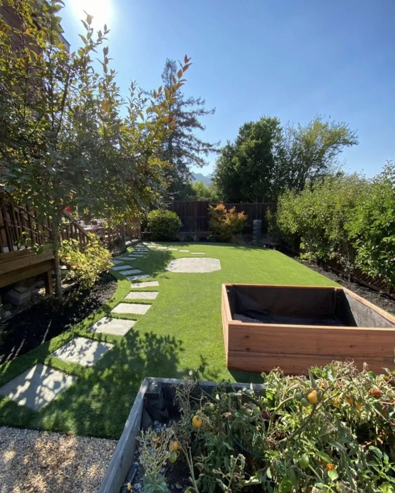 Top-rated lawn care service with custom design in Santa Rosa, CA by J Solis Landscaping