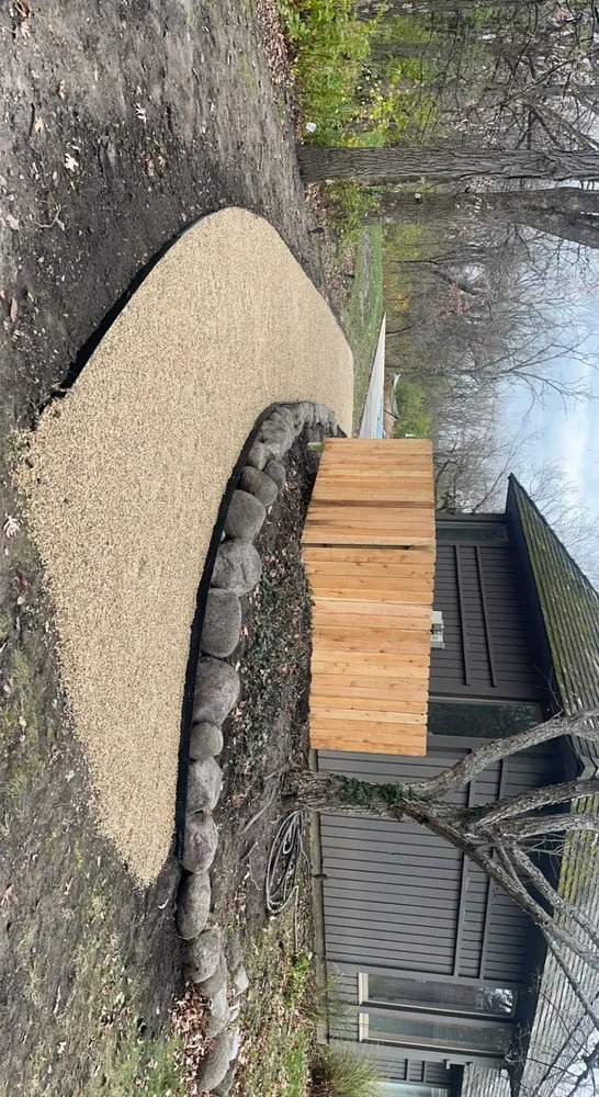 Custom landscape design in Ingleside, IL by J Torres Landscaping