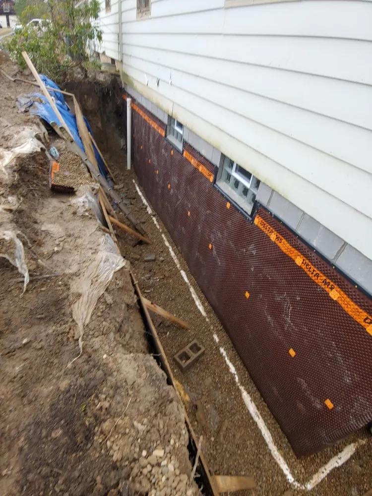 Custom landscape installation with custom design in Doylestown, OH by J Tucker Enterprise