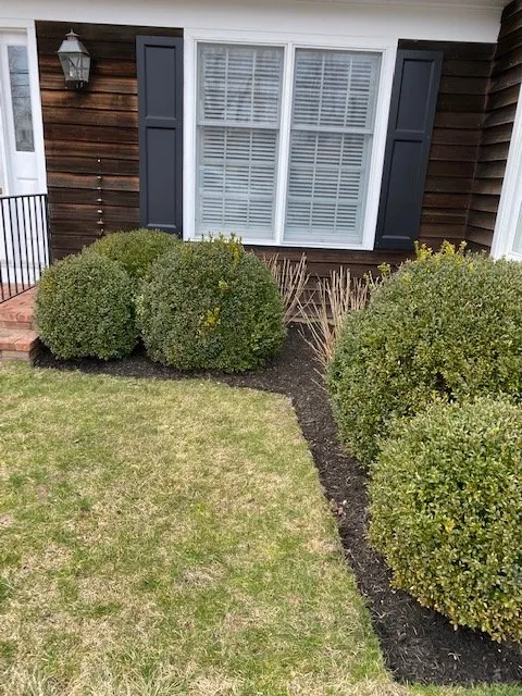 Custom outdoor landscaping in Mastic, NY by J V B Earth Management