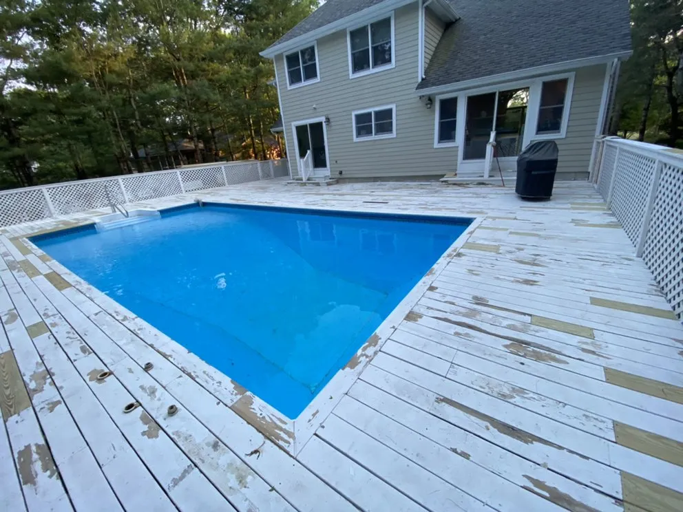 Affordable outdoor landscaping in Mastic, NY by J V B Earth Management