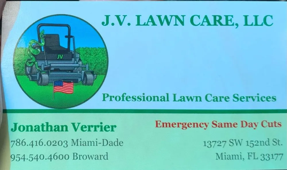Custom residential landscaping in Miami, FL by J V Lawncare