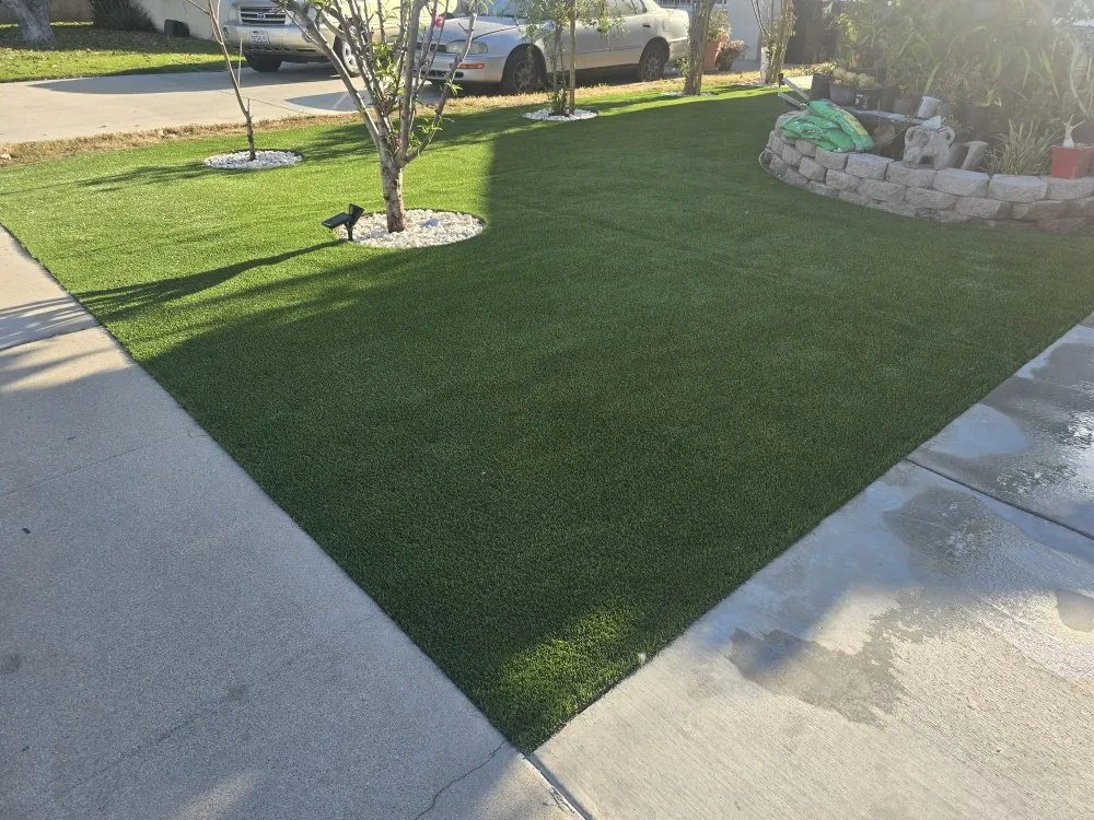 Trusted lawn mowing service for year-round maintenance in Garden Grove, CA by J. W. Construction