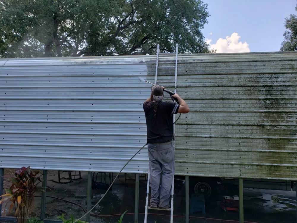 Local yard cleanup service for year-round maintenance in Lakeland, FL by J Weary Lawn Care Services