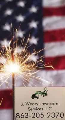 J Weary Lawn Care Services Logo