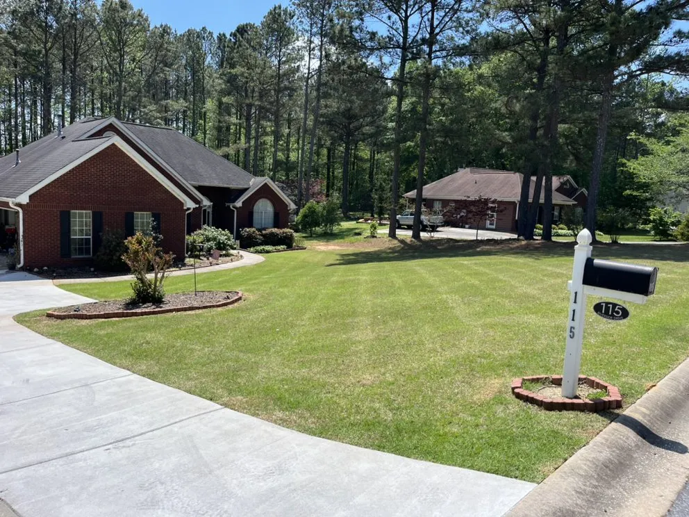 Affordable landscape design in Newnan, GA by J2 Lawn Maintenance