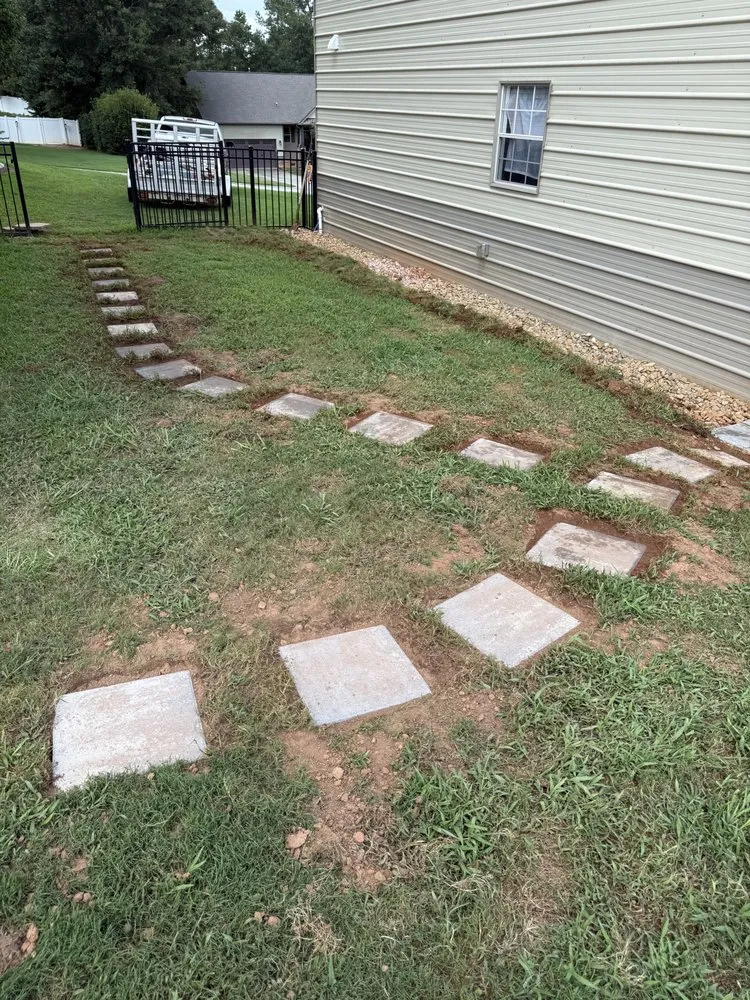 Trusted garden landscaping for residential properties in Powdersville, SC by J4 Enterprises