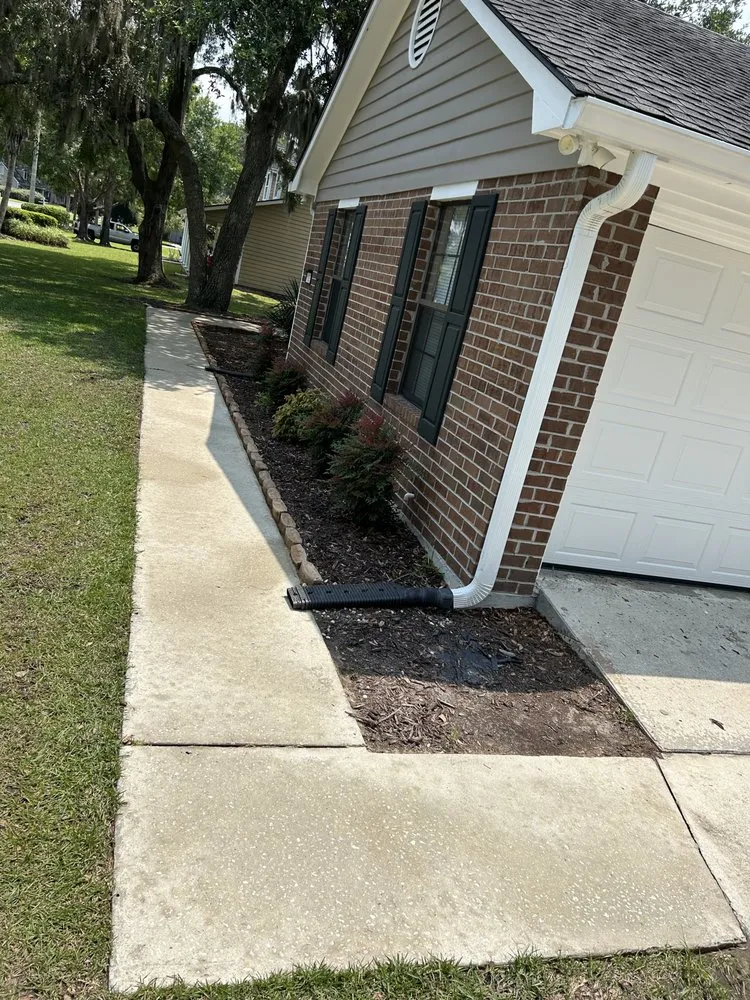 Local landscape installation in Beaufort, SC - J5 King