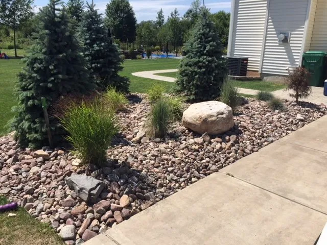 Custom garden landscaping in Swormville, NY by JA Krantz Landscapes